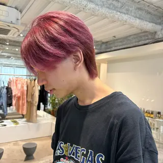 カラー メンズ ANY/メンズ特化/ シバヤ ユウキのヘアスタイル
