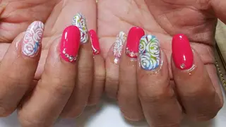 ネイル infinity skyのネイルデザイン