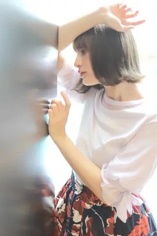 ミディアム 髪質改善酸性縮毛矯正 酸性ストレート◎鈴木のヘアスタイル