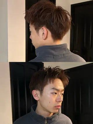 ショート カラー ダブルカラー/ 艶カラー／こうきのヘアスタイル