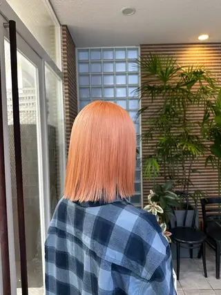 ミディアム カラー 熊本市東区 /Ririkaのヘアスタイル