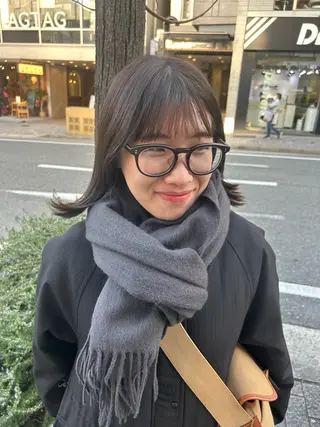 ミディアム stylist 倉本恋のヘアスタイル