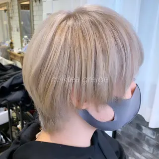 ショート カラー メンズ 似合わせカット得意 💛RENA💛のヘアスタイル