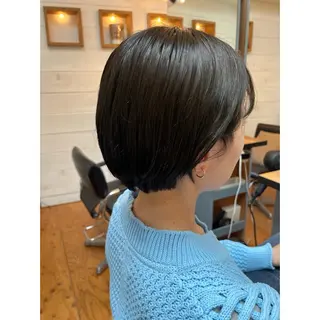 ショート カラー Lagom なかだのヘアスタイル