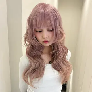 ロング naru♡/ブリーチ /デザインカラーのヘアスタイル