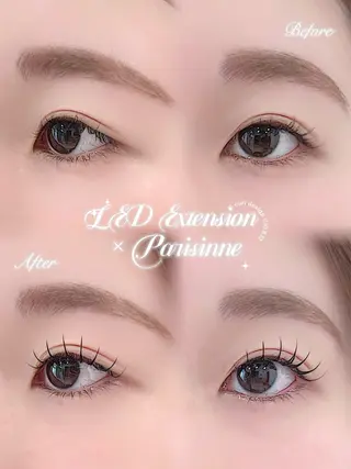 マツエク・マツパ N a t s u m e 🇰🇷🎀のマツエク・マツパデザイン