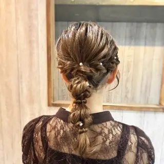 ロング ヘアアレンジ 垢抜けメイク✖️盛れ るヘア/SAORIのヘアスタイル