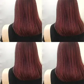 ロング カラー パーマ メンズ ネイル 代表🎀 ふわモテ愛 され髪🩷yumiのヘアスタイル