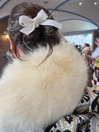 ロング ヘアアレンジ RIO 福岡美容師のヘアスタイル