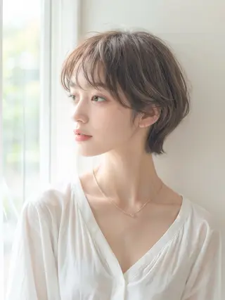 ショート カラー 小松崎 友宏のヘアスタイル