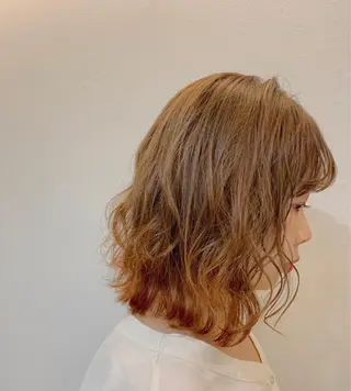 カラー 三村 桜生のヘアスタイル