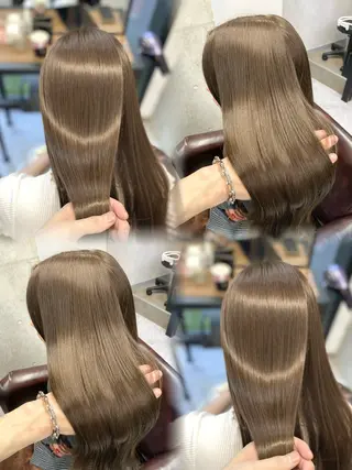 ロング 韓国/ワンホンヘア 髪質改善/MaCoのヘアスタイル