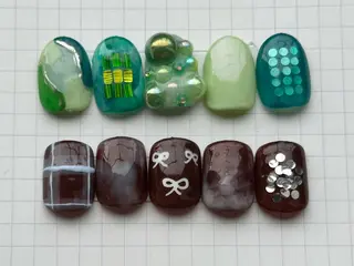 ネイル つめピリカ きさらのネイルデザイン