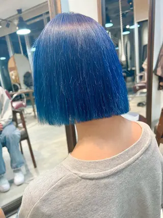 ミディアム カラー ヘアアレンジ 🌈インナーカラー ‘ショウマ’🌈のヘアスタイル