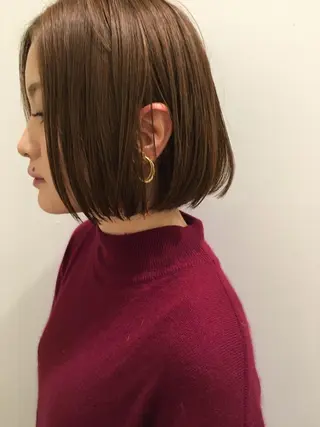 ミディアム カラー エクステ（レミー毛） NINEのヘアスタイル