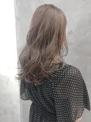 ミディアム カラー 韓国ヘア 店長NEGIのヘアスタイル