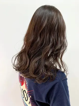 セミロング カラー 阪急/箕面/髪質改善 /千夏のヘアスタイル