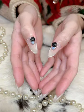 ネイル Horie 雪のネイルデザイン