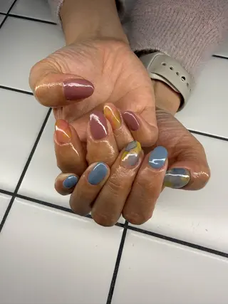 ネイル Ah! nails&beauty 【オオ ネイルズアンドビューティー】所属・MAI MAI🌈のネイルデザイン