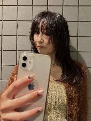 カラー デザインパーマ/ カット/nanaのヘアスタイル