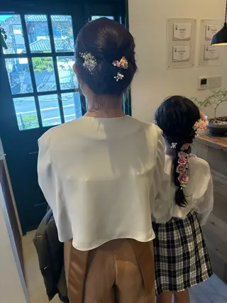 ヘアアレンジ 清水 美香のヘアスタイル