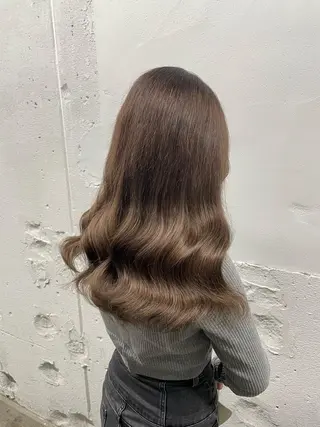 ロング カラー 🧡艶髪ちゅるん髪 🫧🧡YUKI❄️のヘアスタイル