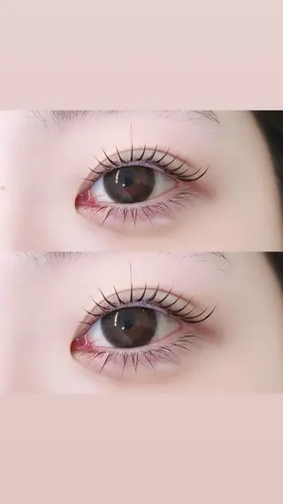 マツエク・マツパ レイヤーカット┊ 透 明感カラー┊ YUIのヘアスタイル