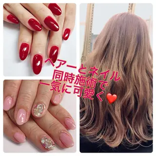ロング ネイル Piacere 絵美のネイルデザイン