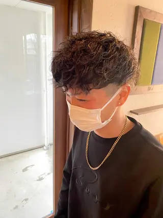 パーマ メンズ 桑原 菜摘のヘアスタイル