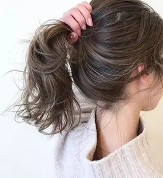 セミロング ricca♪ 反町のヘアスタイル