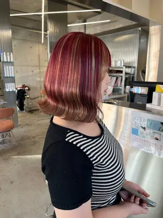 ミディアム カラー YUIMARL岡山店 YUNOKA🦋🫧のヘアスタイル