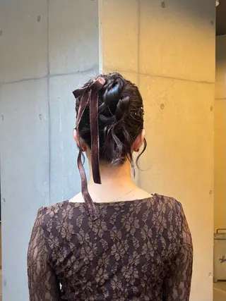 ロング ヘアアレンジ 〖❁ちひろ| LEONID❁〗のヘアスタイル