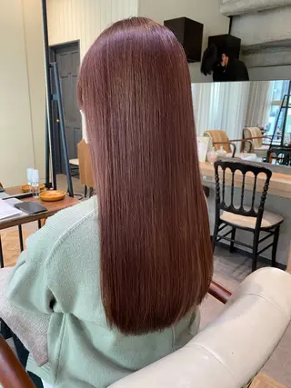 ロング カラー 新宿 / Aujua ｿﾑﾘｴ🫧森田涼介のヘアスタイル