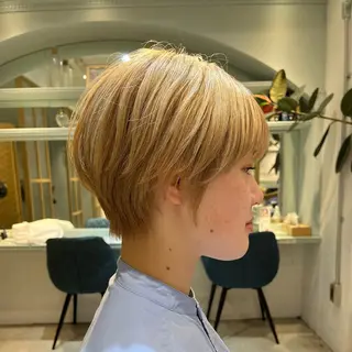 ショート 髪質改善レイヤー/ ボブたんの翔太のヘアスタイル