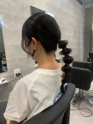 酸性ストレート 髪質改善のヘアスタイル