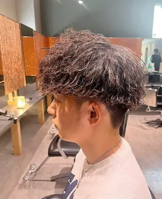 ショート パーマ メンズ @RICH 🍓Kosei 🍓のヘアスタイル