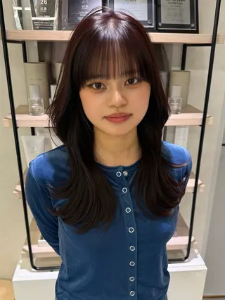 セミロング キートス西梅田⭐️ こうきのヘアスタイル