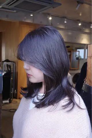 ミディアム ohasi yunaのヘアスタイル