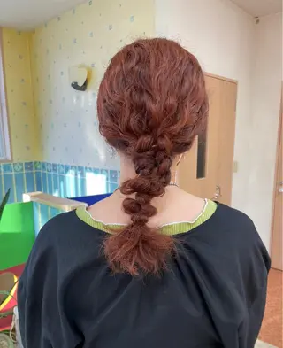 セミロング yui .のヘアスタイル