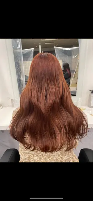 ロング カラー *モデル募集🤍横浜 透明感カラー🫧のヘアスタイル