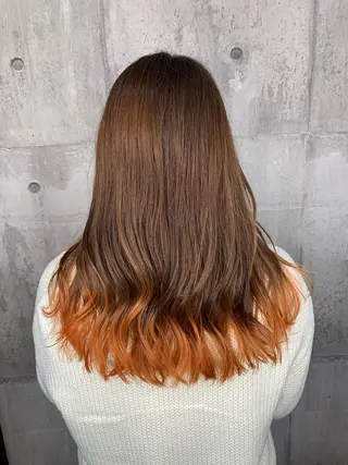 セミロング yoshihara yuukiのヘアスタイル