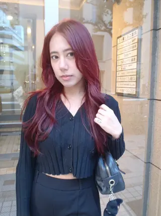 ロング 梅田美容室/ リョウスケニシオカのヘアスタイル