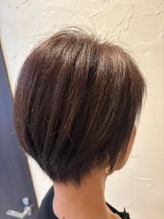 ショート 野崎 恵美のヘアスタイル