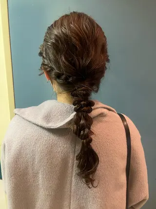 ロング ヘアアレンジ Topstylist YUKIのヘアスタイル