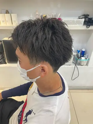 ショート 【髪質改善カラー】 瀧田嵐士🇰🇷のヘアスタイル