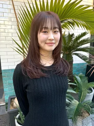 セミロング カラー 髪質改善/縮毛矯正 /DAIKIのヘアスタイル