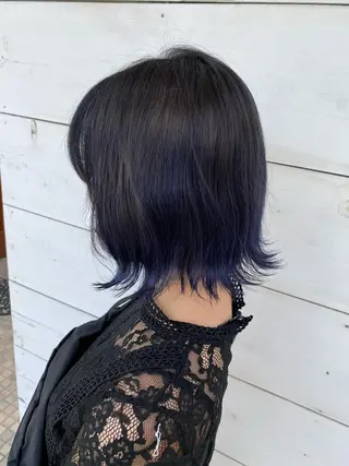 カラー SALOWIN栄 高須大貴のヘアスタイル