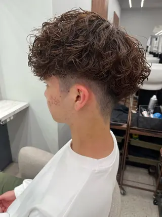 パーマ メンズ 🍐シャドウパーマ メンズ特化/守岡🍐のヘアスタイル