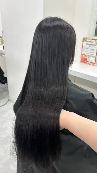 ロング カラー パーマ ヘアアレンジ メンズ キッズ 盛れ韓国ハイトーン 🎀Himari🎀のヘアスタイル