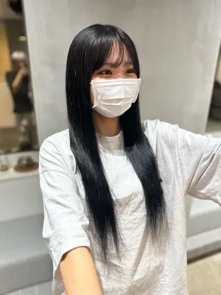 ロング 👑ハイトーン👑プ ルエクステ👑だいとのヘアスタイル